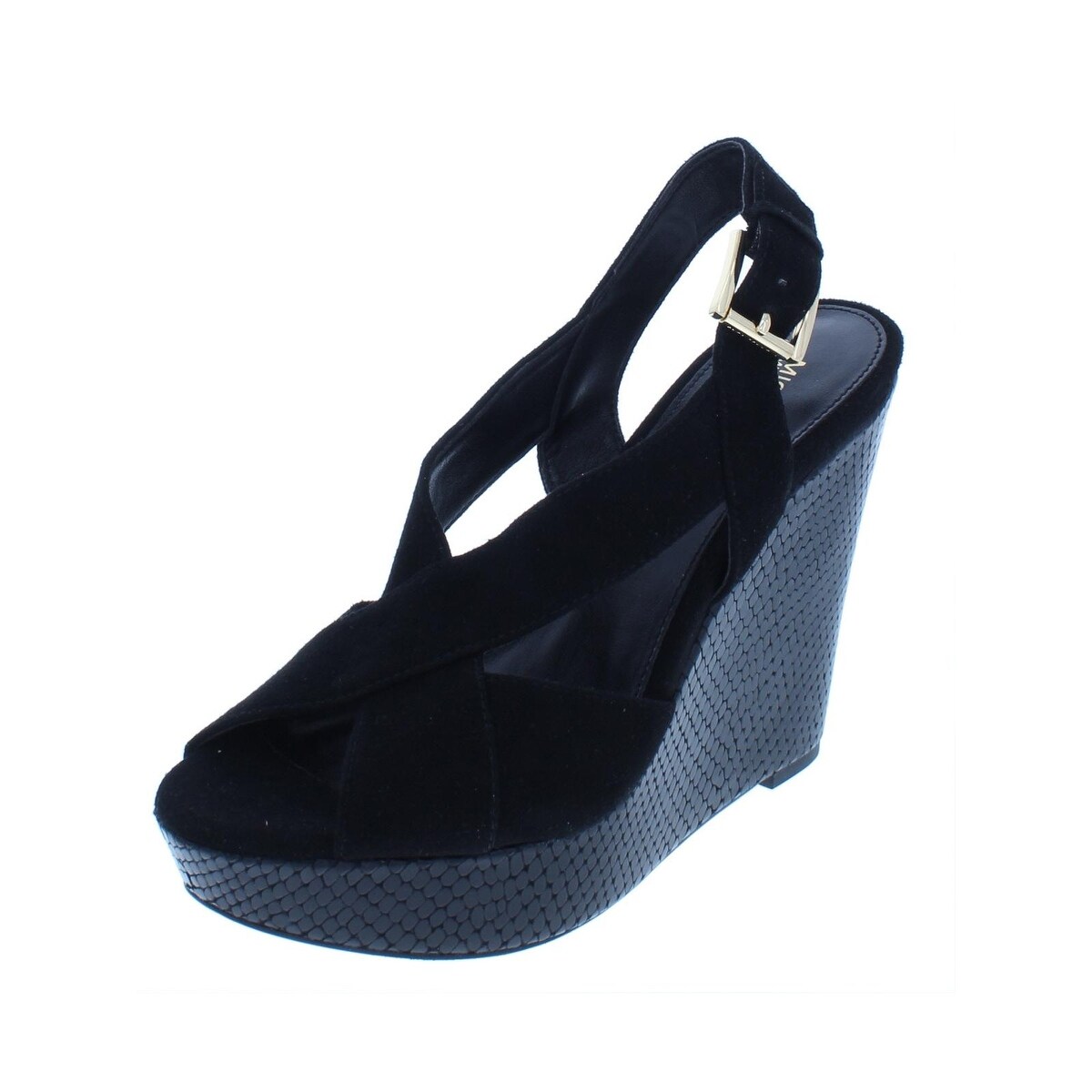 michael kors becky sandal suede