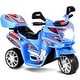 preview thumbnail 1 of 8, Costway Kids Ride On Motorcycle 3 Wheel 6V Battery Powered Electric Blue