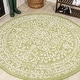 preview thumbnail 22 of 25, JONATHAN Y Medallion Textured Weave Indoor/Outdoor Area Rug