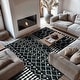 preview thumbnail 11 of 19, Bohemian Trellis Area Rug 7' 10" x 10'