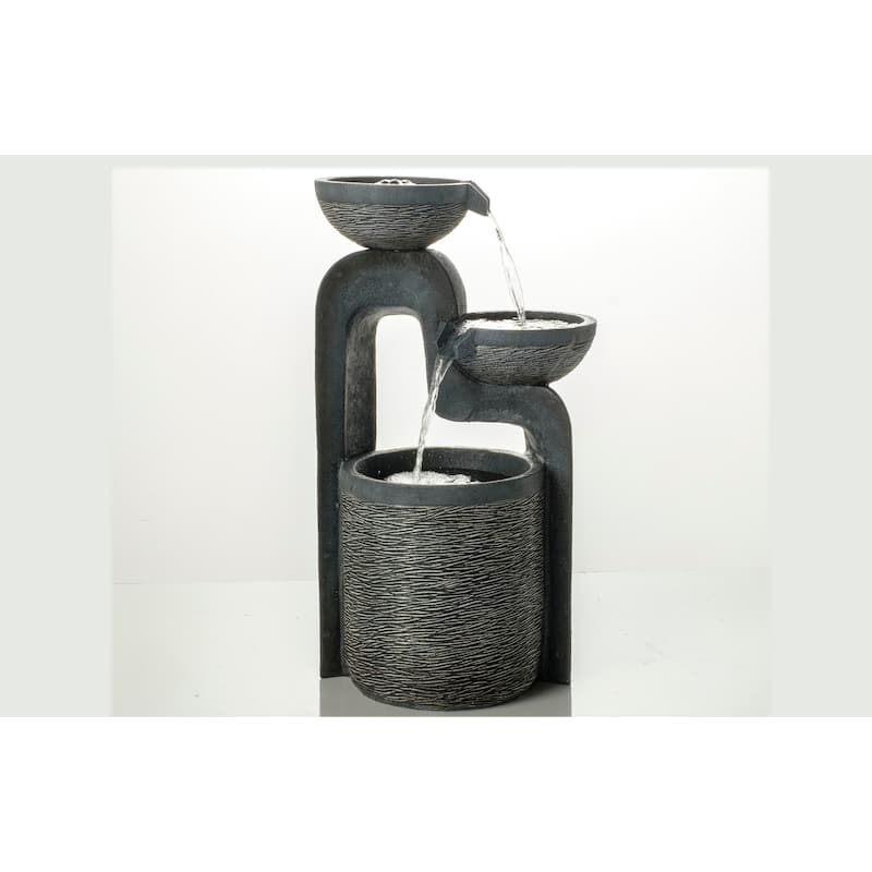 Banff Resin Fountain w/ LED light and pump