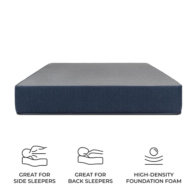 Dreamfoam Bedding Chill 14" Gel Memory Foam RV Mattress |Olympic Queen 66x80