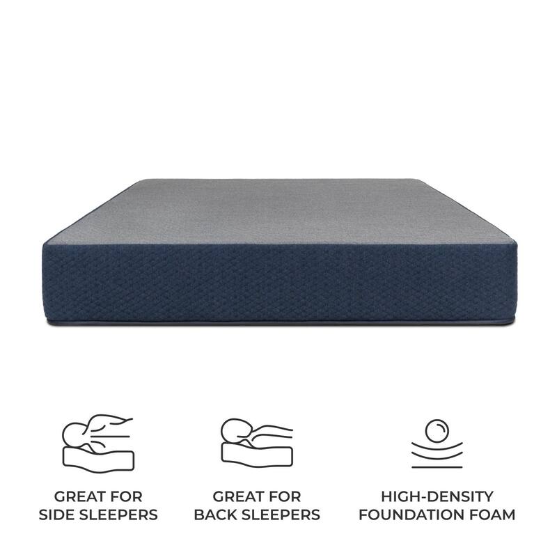 Dreamfoam Bedding Chill 14" Gel Memory Foam RV Mattress |Short King 72x75