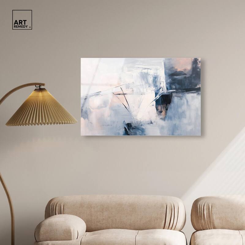 Blue Rapture I Acrylic by Art Remedy, Ready to Hang