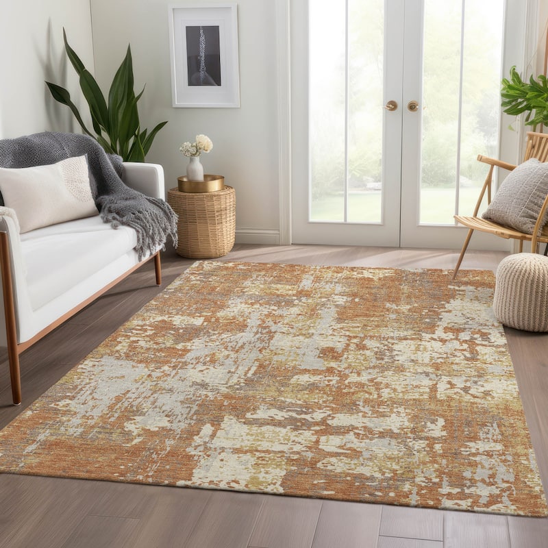Premium Washable Super Soft Abstract Acree Mayfield Rug