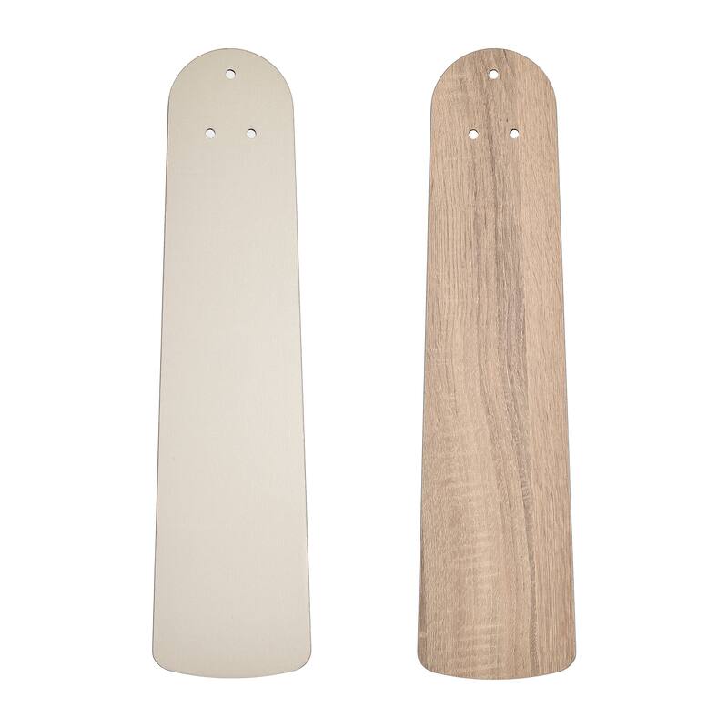 52-in Matte Black/Brushed Nickel/White 5-Blade Indoor Reversible Ceiling Fan with LED Light and Remote Control - 52 inch