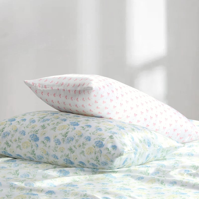 Laura Ashley Printed Satin Sheet Set