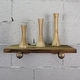 preview thumbnail 24 of 47, Somerville Farmhouse Industrial Wall Shelf