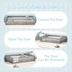 preview thumbnail 29 of 40, Full Floor Bed with Guardrails - Montessori Design