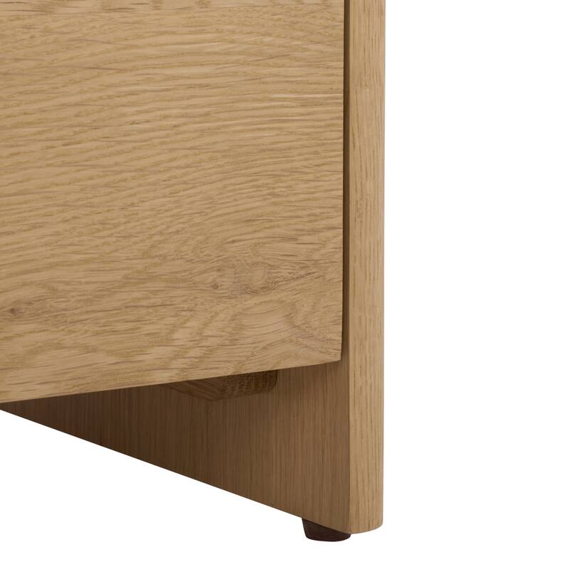 SAFAVIEH Couture Riverside Oak Wood 3-Drawer Nightstand