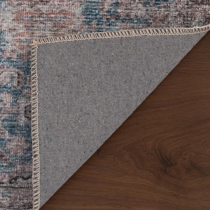 Nuloom Nerissea Vintage & Distressed Washable Rug