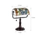 preview thumbnail 6 of 15, Tiffany Style Banker Butterfly Desk Lamp