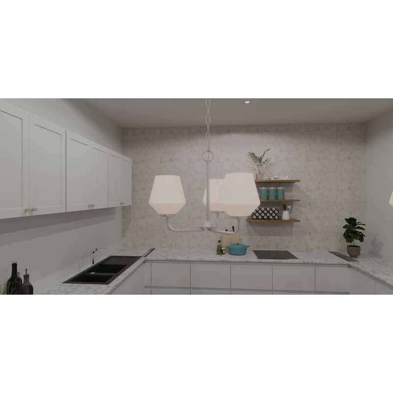 Nielson 3-Light Brushed Nickel Pendant Light