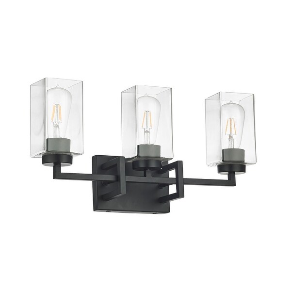 Black matte sales vanity lights