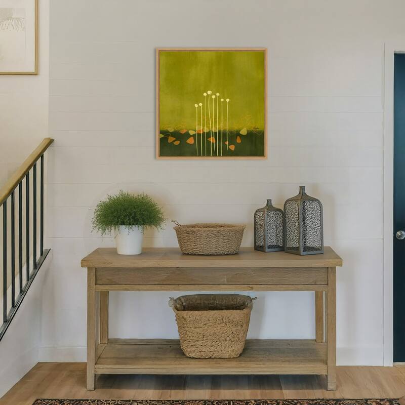 River Rocks No. 2 by Evelia Designs Framed Canvas Wall Art Print