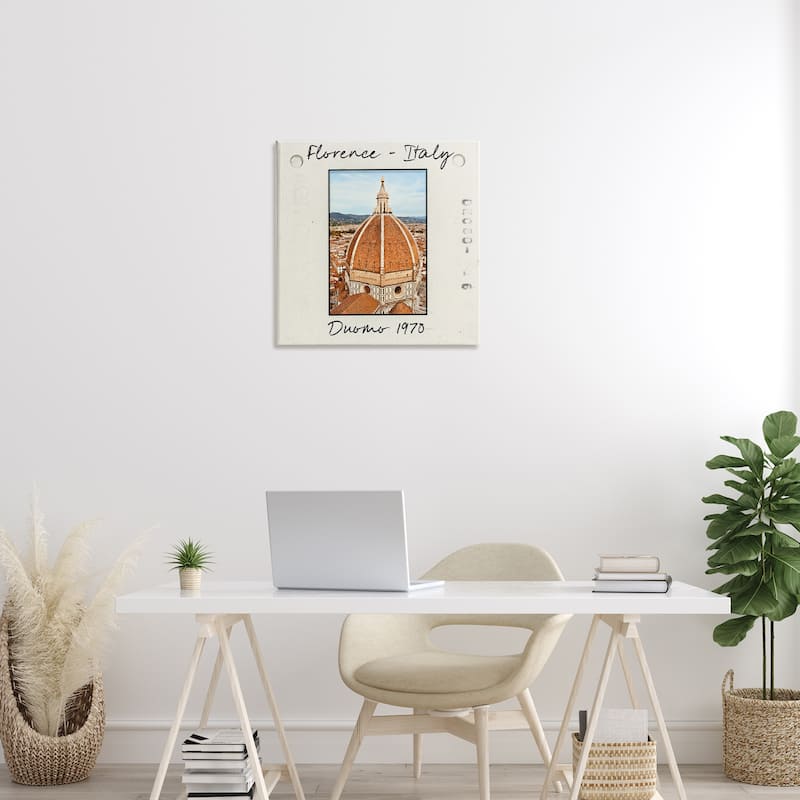 Stupell Florence Italy Travel View Canvas Wall Art Design By Val Rhodes