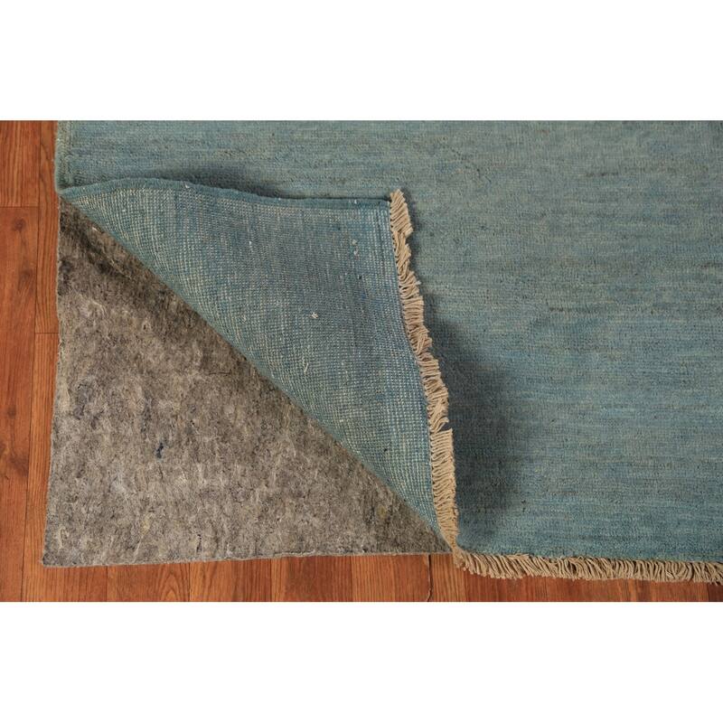 Stripe Gabbeh Oriental Foyer Rug Hand-Knotted Wool Carpet - 2'3" x 4'3"