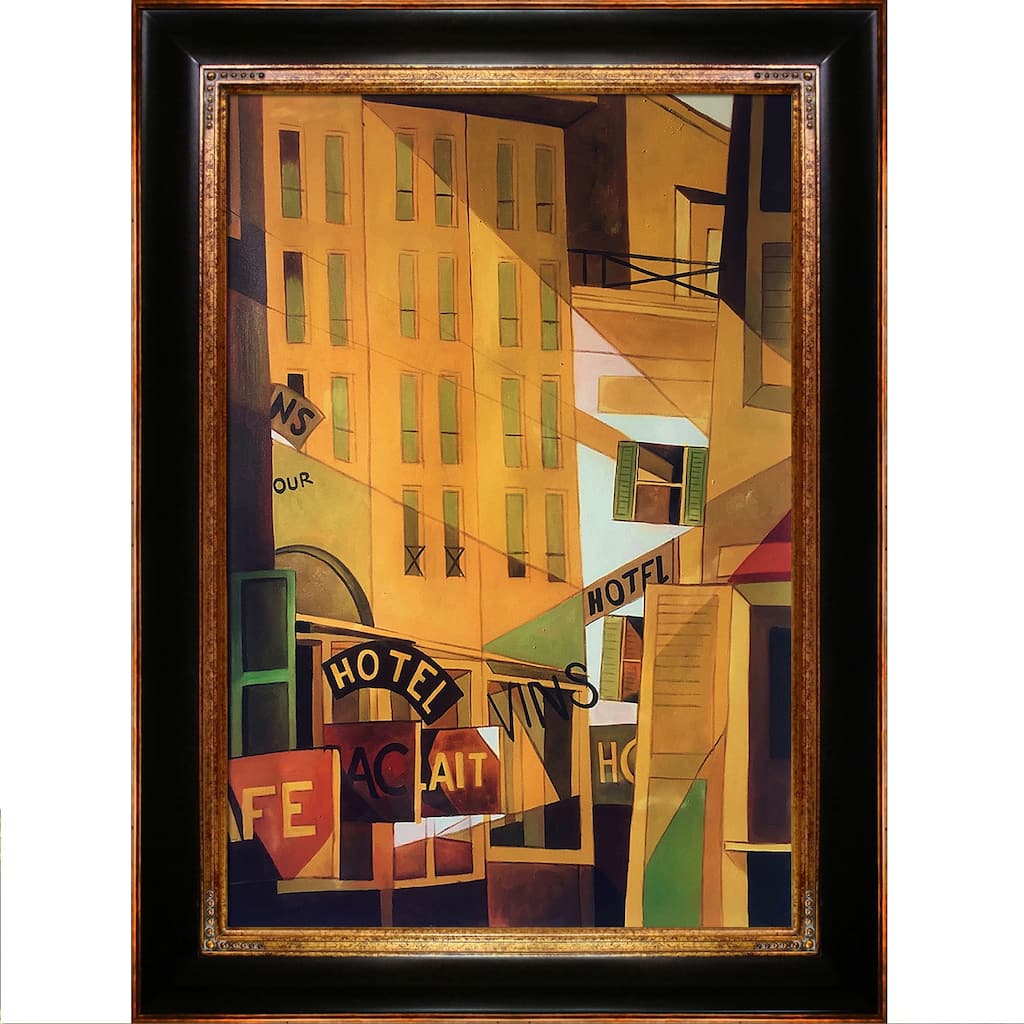 Charles Demuth 'Hotel' Hand Painted Oil Reproduction
