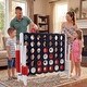 preview thumbnail 14 of 45, Costway Jumbo 4-to-Score 4 in A Row Board Game Set Outdoor Indoor Kids