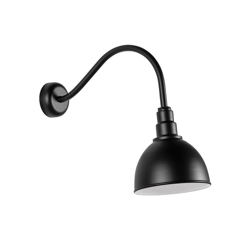 Troy RLM Lighting RD12M-3-3LL23 Ventura 12" Wide Industrial Wall Light - Matte Black