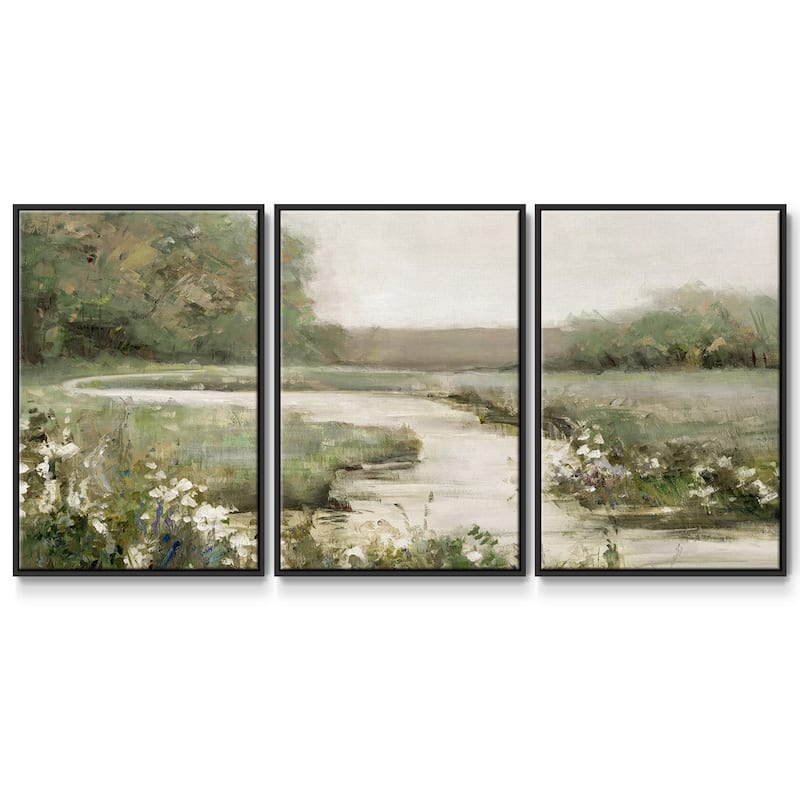 Quiet Path - Multi Piece Framed Canvas