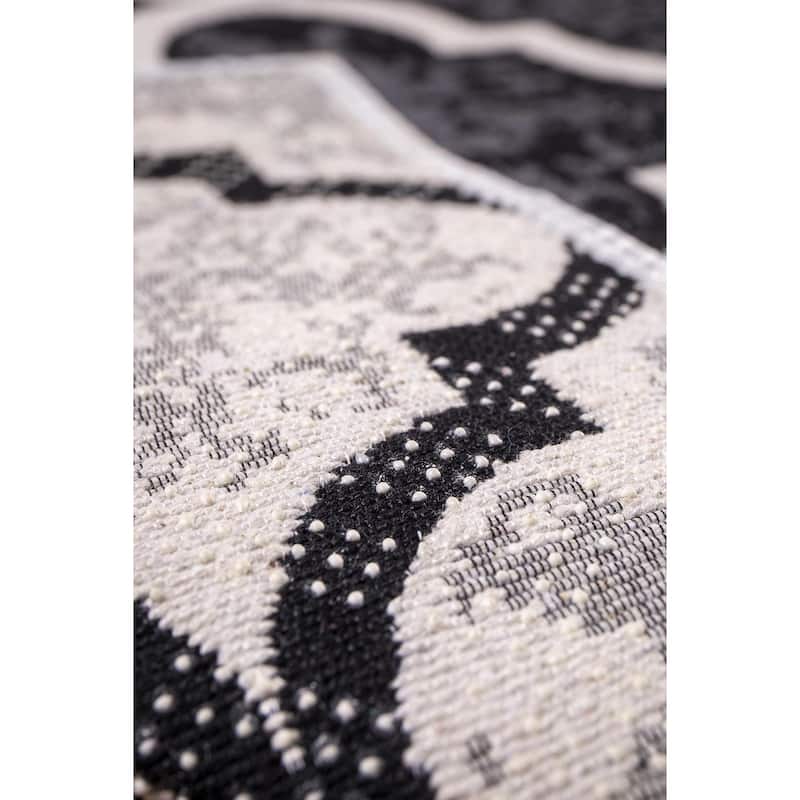 SussexHome Non-skid Ultra-thin Blended Runner Rug - 20" x 59"