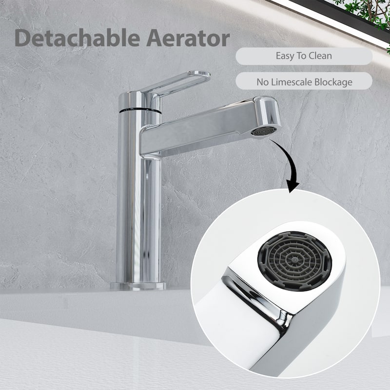 Single Hole Bathroom Faucet