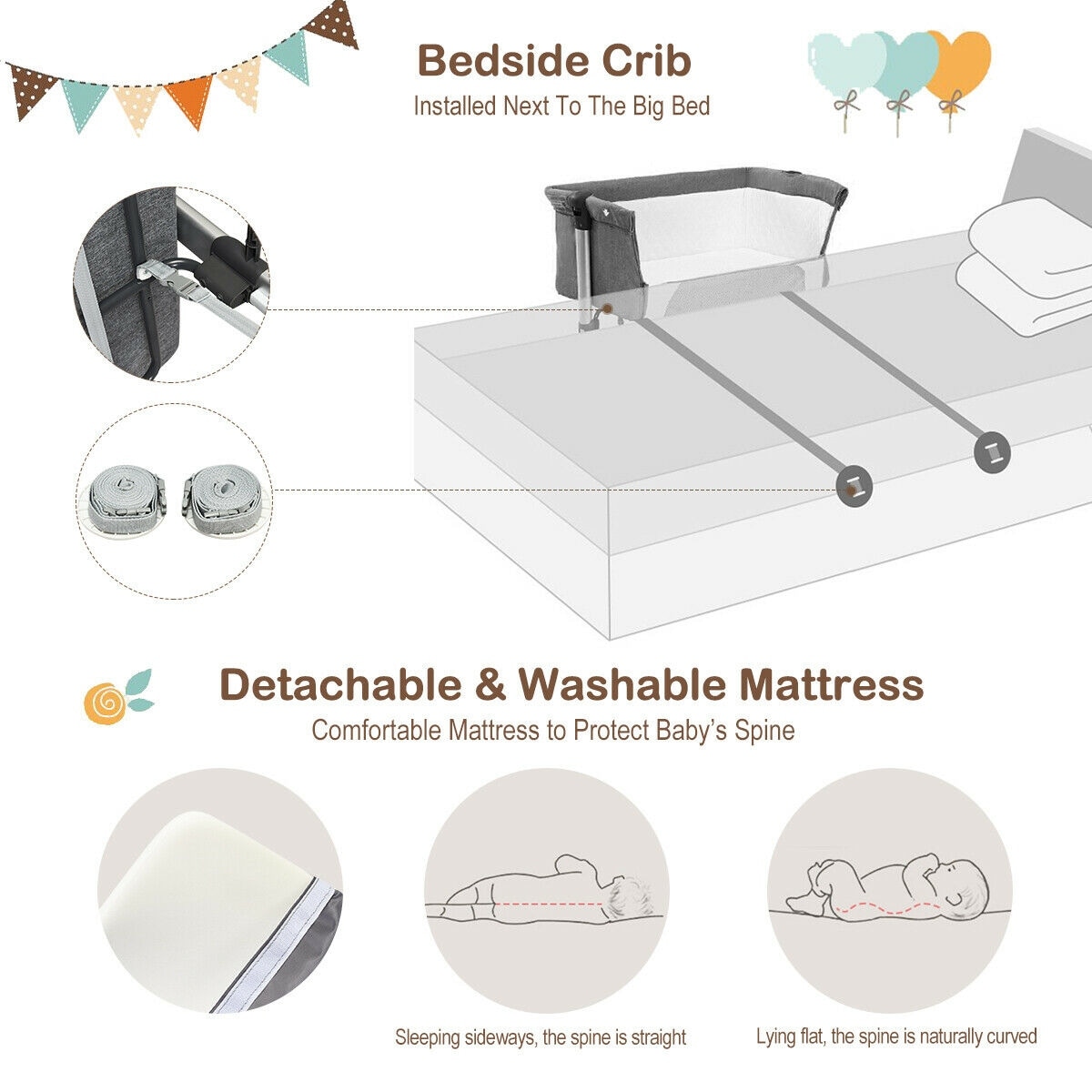 travel cot with adjustable mattress height
