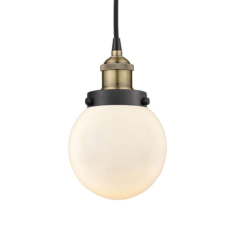 Innovations Lighting 616-1PH-10-6 Beacon Pendant Beacon 6" Wide Mini