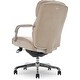 preview thumbnail 64 of 65, La-Z-Boy Sutherland Quilted Leather Executive Office Chair - High Back with Lumbar Support