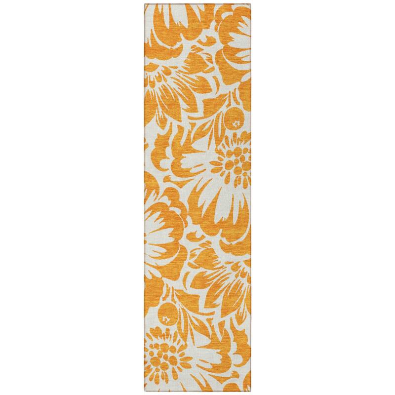 Tana Botanic Elegance Weather Resistant Classic Meets Modern Runner Outdoor Rug