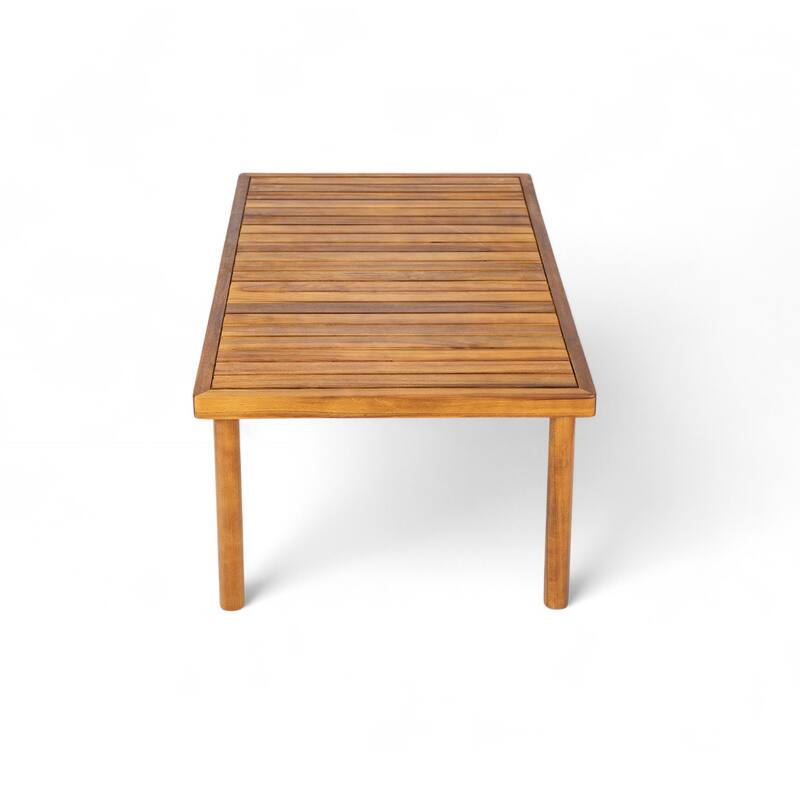Christopher Knight Home- Elk Acacia Wood Outdoor Chat Set