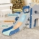 preview thumbnail 10 of 12, Toddler Slide, 9 in 1 Kids Indoor Bus Slide for Toddlers 1-3, Baby Indoor Outdoor Slide Bus Play House Playset Playground