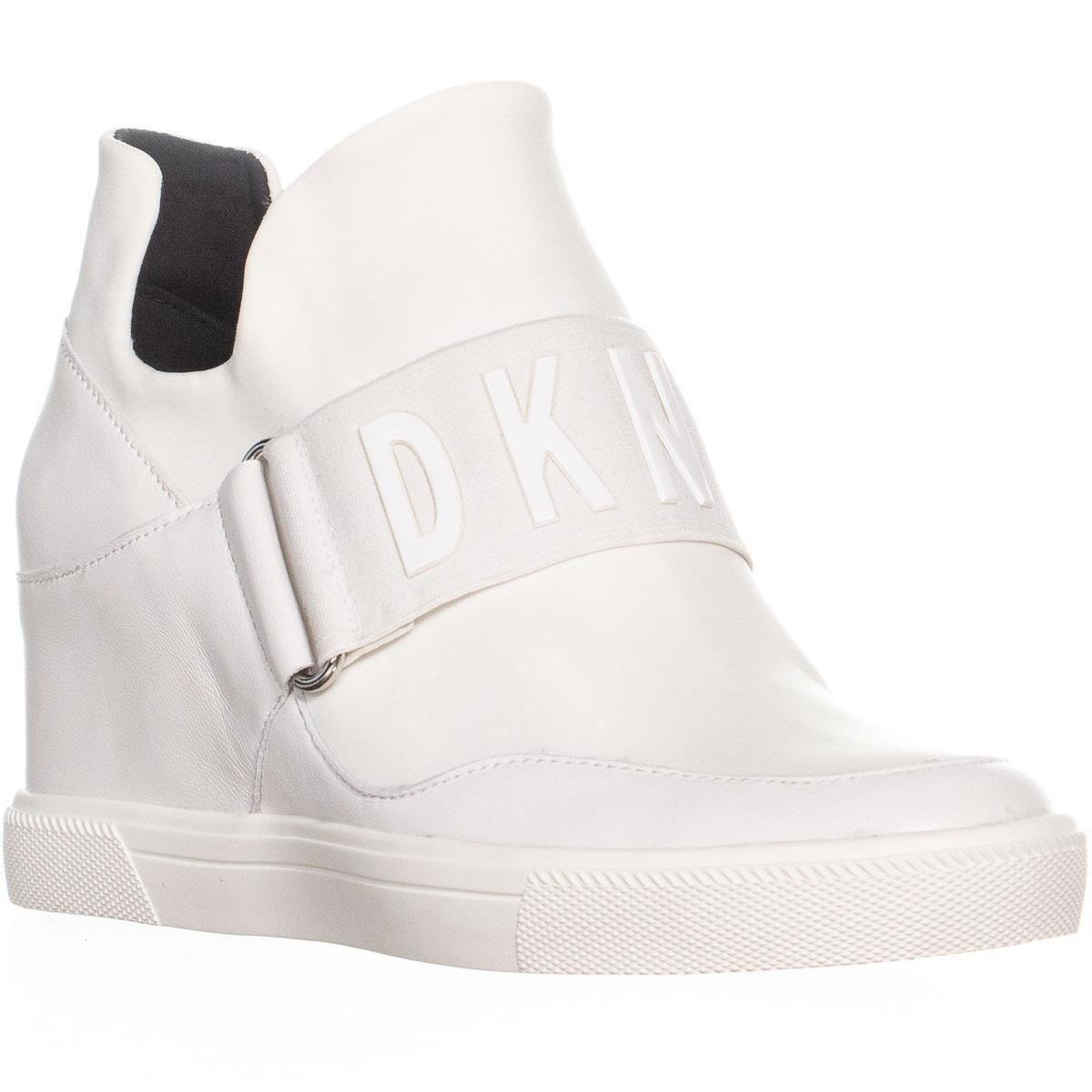 dkny white sneakers