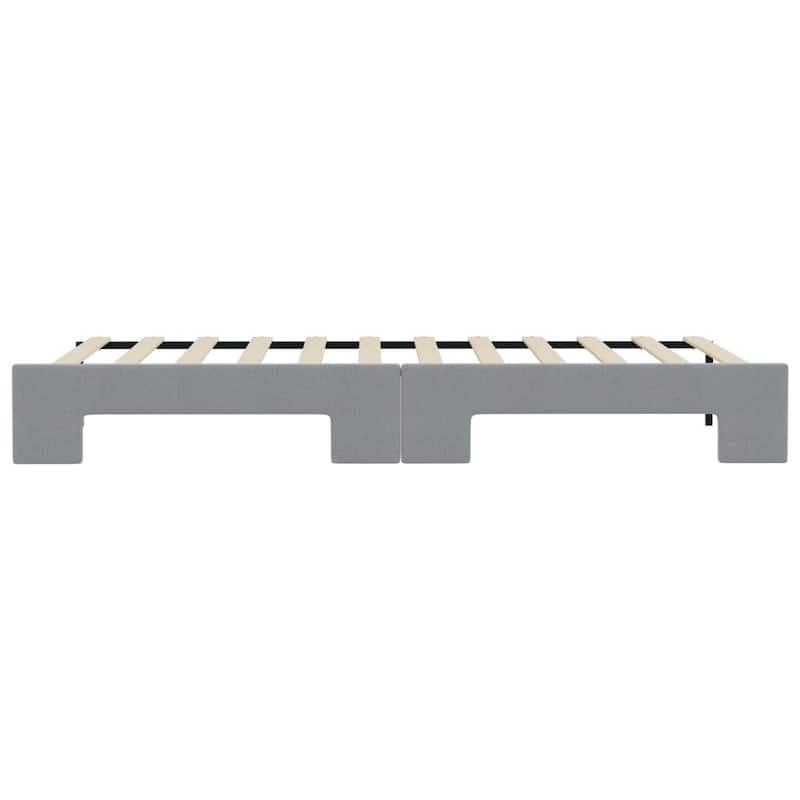 vidaXL Day Bed Upholstered Sleeper Sofa Bed for Bedroom Living Room Fabric