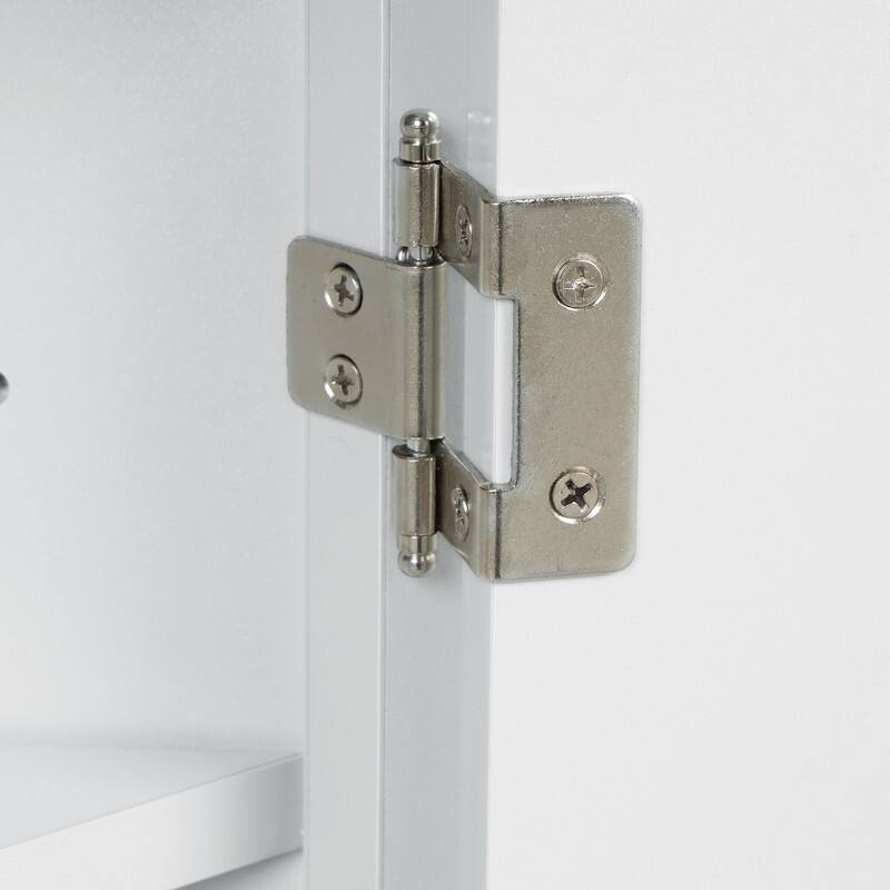 Triangle Bathroom Storage Cabinet with Adjustable Shelves