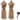 Peugeot Paris Classic Collection Antique Salt & Pepper Mill Natural - With Wooden Spice Scoop (7 Inches)