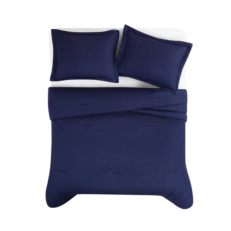Brooklyn Loom Flax Linen Comforter Set