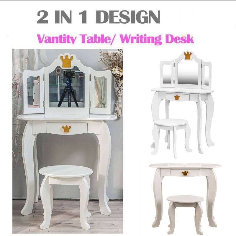 2-in-1 Princess Vanity Set