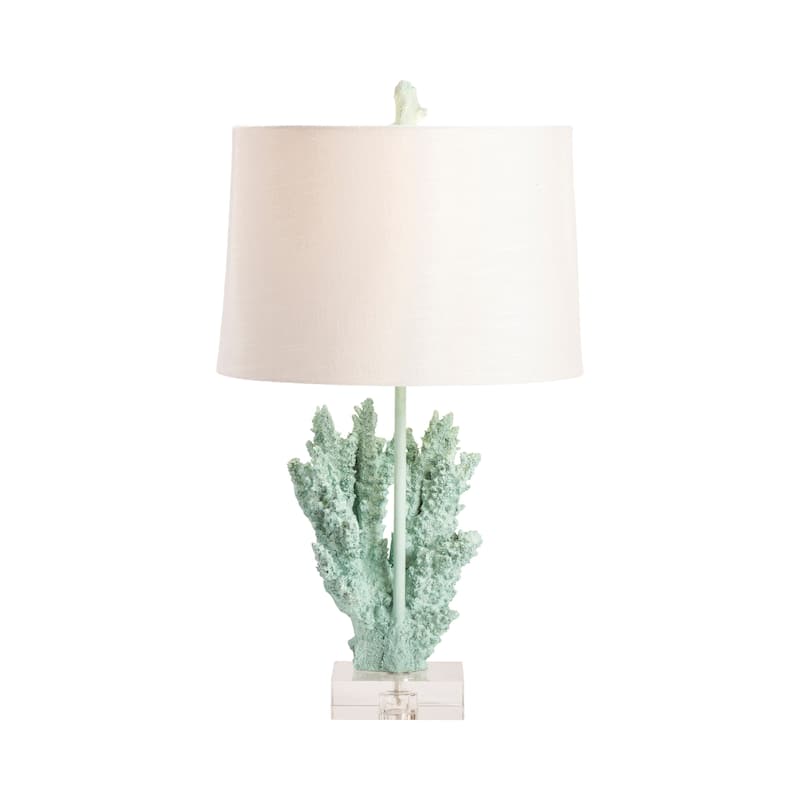 Coral Cove Resin Table Lamp