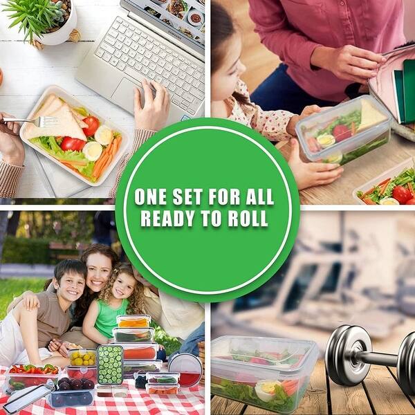 50 Pcs Large Food Storage Containers Bed Bath & Beyond 39079905