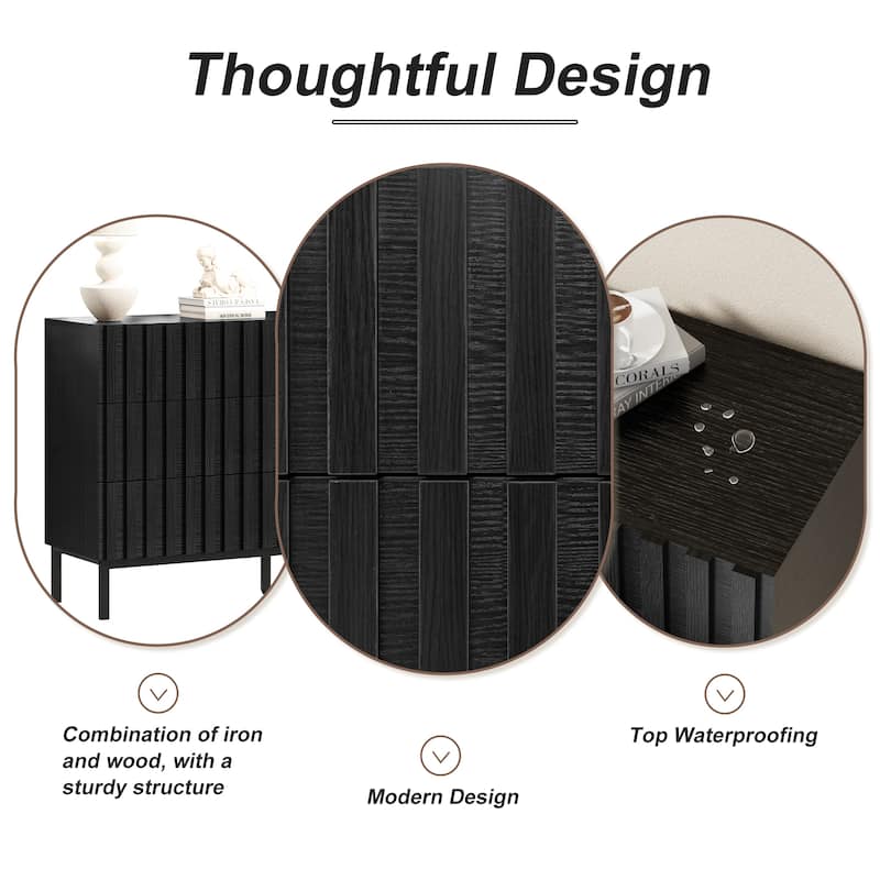 6 Drawers Chest Of Dresser Storage Tower Cabinet Bedroom Organizer