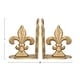 preview thumbnail 7 of 20, Decorative Fleur de Lis Bookends, Set of 2