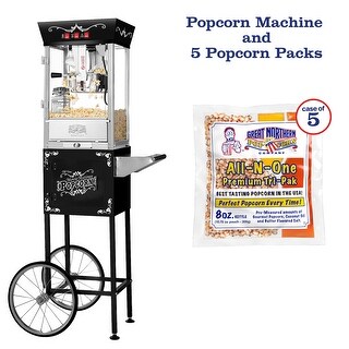 old fashioned popcorn cart