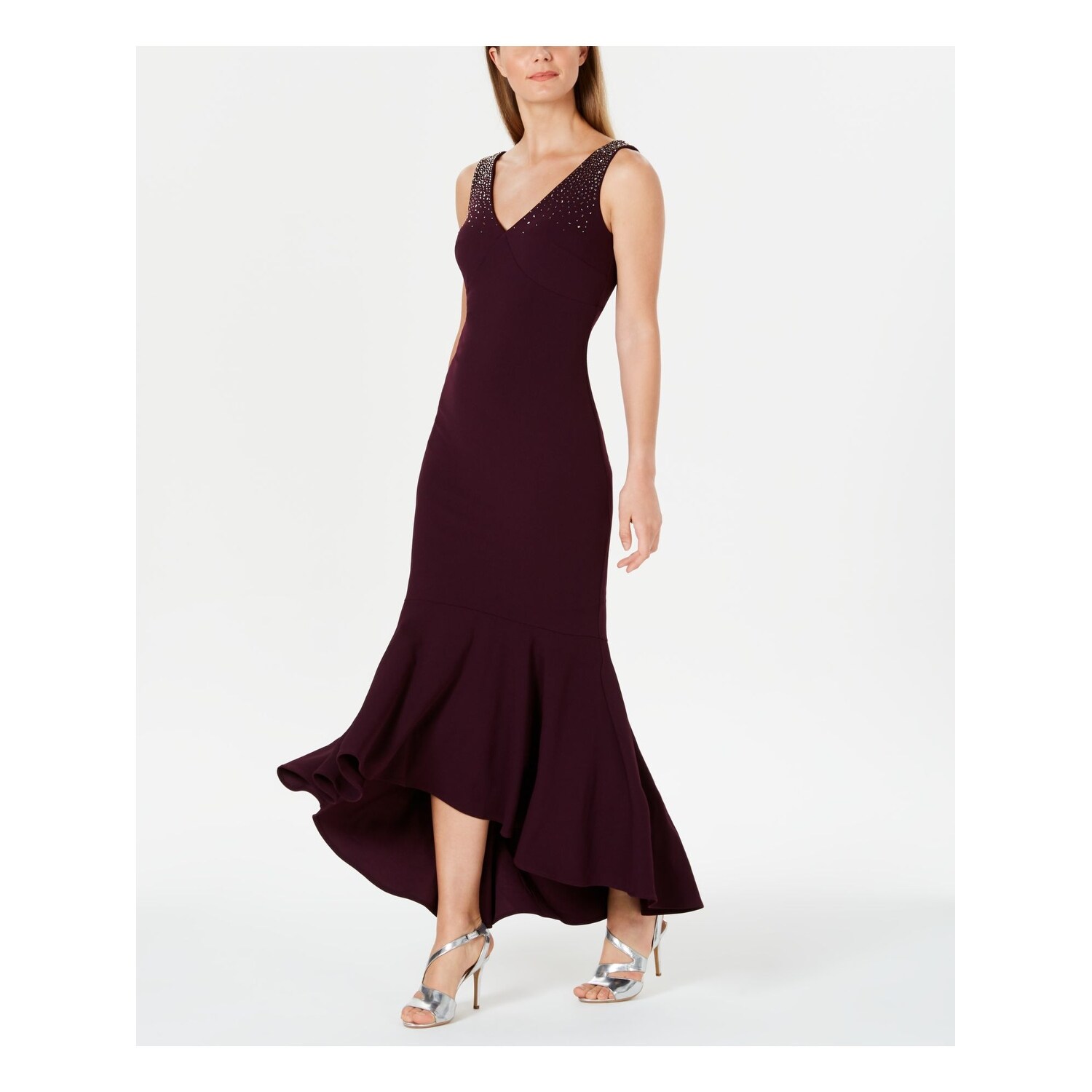 calvin klein hi low dress