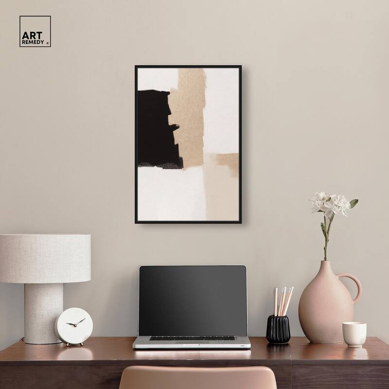 Earth and Ink IV Canvas by Art Remedy