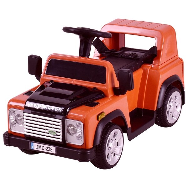 Shop Costway Land Rover Defender Kids Ride On Car 6v