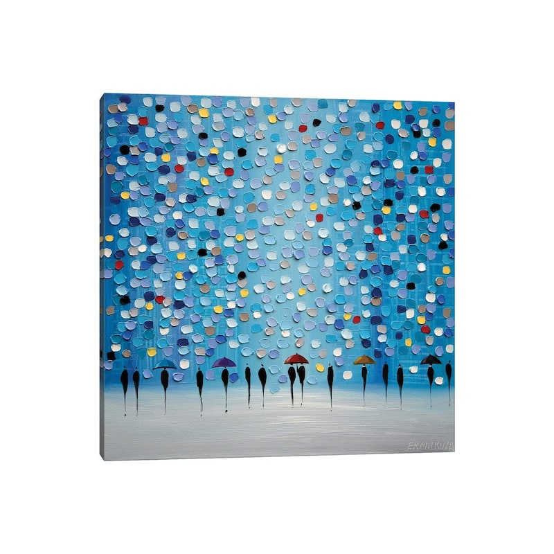 iCanvas "Colorful Dots" by Ekaterina Ermilkina Canvas Print