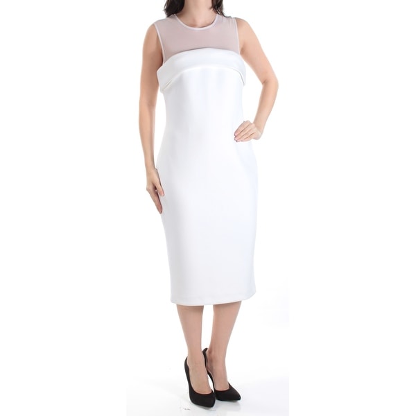 Calvin klein below the knee sheath dress pants