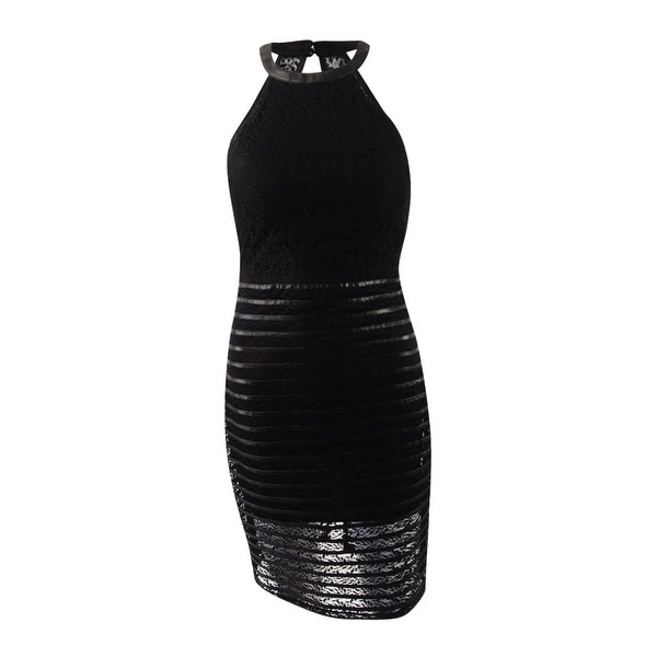 womens black halter dress